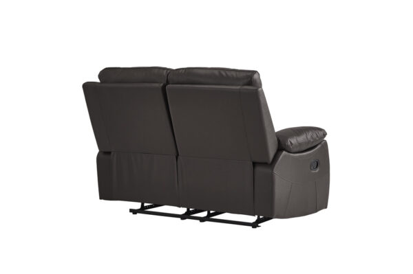 9368BRW Seating-Dawson Collection 2pc Set: Sofa, Love
