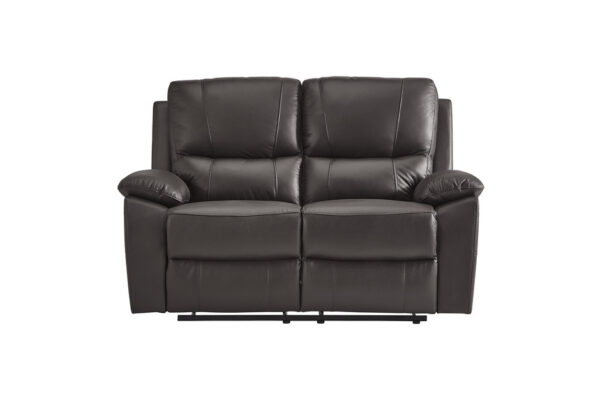 9368BRW Seating-Dawson Collection 2pc Set: Sofa, Love
