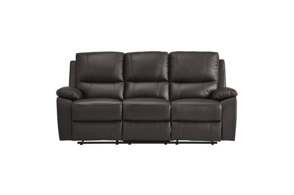 9368BRW Seating-Dawson Collection 2pc Set: Sofa, Love