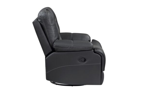 9388GRY Seating-Fabian Collection 2pc Set: Sofa, Love