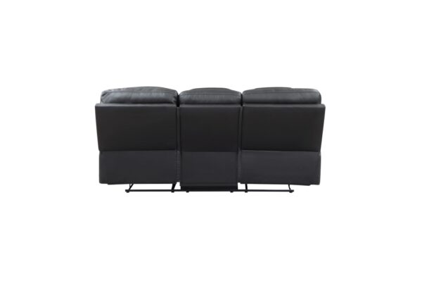 9388GRY Seating-Fabian Collection 2pc Set: Sofa, Love