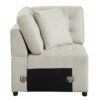 9401BEG Seating-Logansport Collection 4-Piece Sectional with Pull-...
