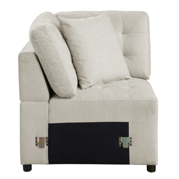 9401BEG*42LRU 4-Piece Sectional with Pull-...