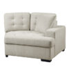 9401BEG Seating-Logansport Collection 4-Piece Sectional with Pull-...