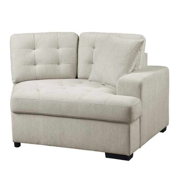 9401BEG*42LRU 4-Piece Sectional with Pull-...