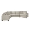 9401BEG*42LRU 4-Piece Sectional with Pull-...