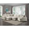9401BEG*42LRU 4-Piece Sectional with Pull-...