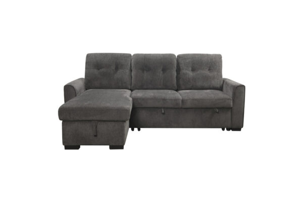 9402DGY Seating-Carolina Collection 2-Piece Reversible Sectional...