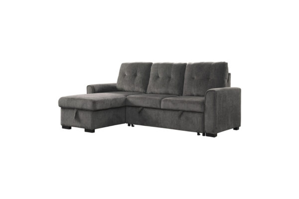 9402DGY Seating-Carolina Collection 2-Piece Reversible Sectional...