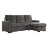 9402DGY Seating-Carolina Collection 2-Piece Reversible Sectional...