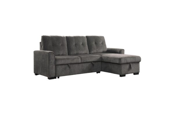9402DGY Seating-Carolina Collection 2-Piece Reversible Sectional...