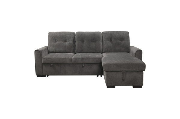 9402DGY Seating-Carolina Collection 2-Piece Reversible Sectional...