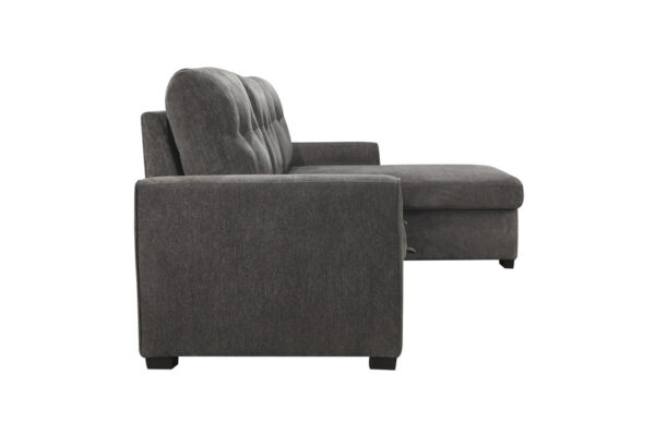 9402DGY Seating-Carolina Collection 2-Piece Reversible Sectional...