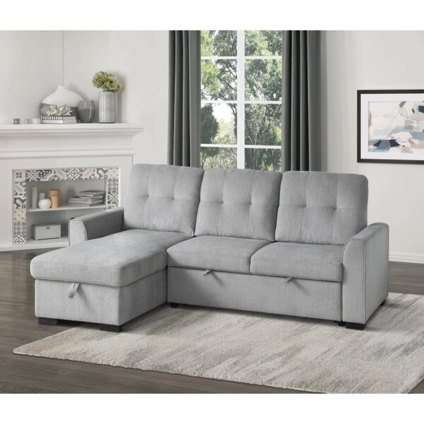 9402GRY*SC 2-Piece Reversible Sectional...