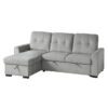 9402GRY Seating-Carolina Collection 2-Piece Reversible Sectional...