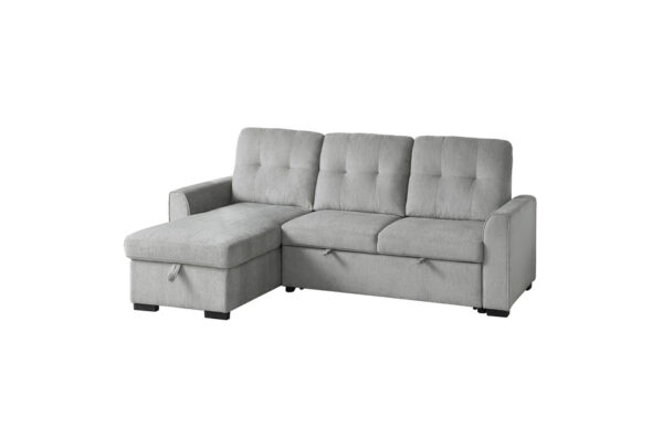 9402GRY Seating-Carolina Collection 2-Piece Reversible Sectional...