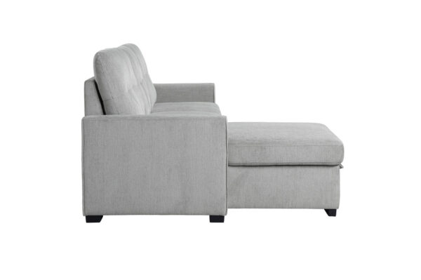 9402GRY Seating-Carolina Collection 2-Piece Reversible Sectional...