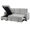 9402GRY Seating-Carolina Collection 2-Piece Reversible Sectional...