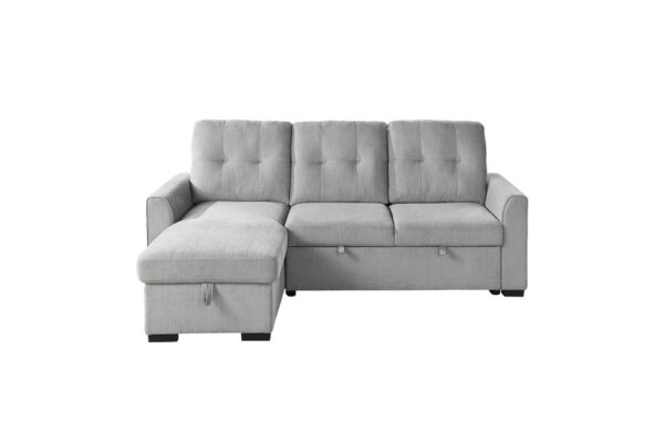 9402GRY Seating-Carolina Collection 2-Piece Reversible Sectional...