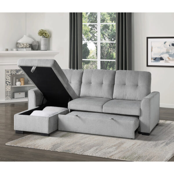 9402GRY*SC 2-Piece Reversible Sectional...