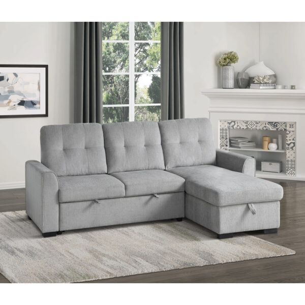 9402GRY*SC 2-Piece Reversible Sectional...