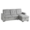 9402GRY Seating-Carolina Collection 2-Piece Reversible Sectional...