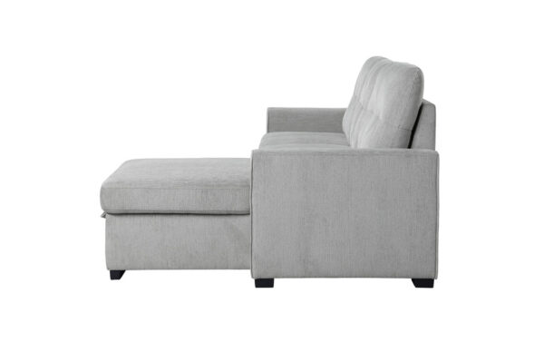 9402GRY Seating-Carolina Collection 2-Piece Reversible Sectional...