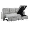 9402GRY Seating-Carolina Collection 2-Piece Reversible Sectional...