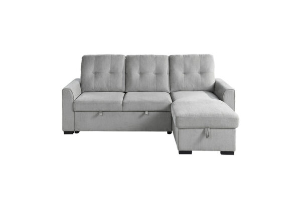9402GRY Seating-Carolina Collection 2-Piece Reversible Sectional...