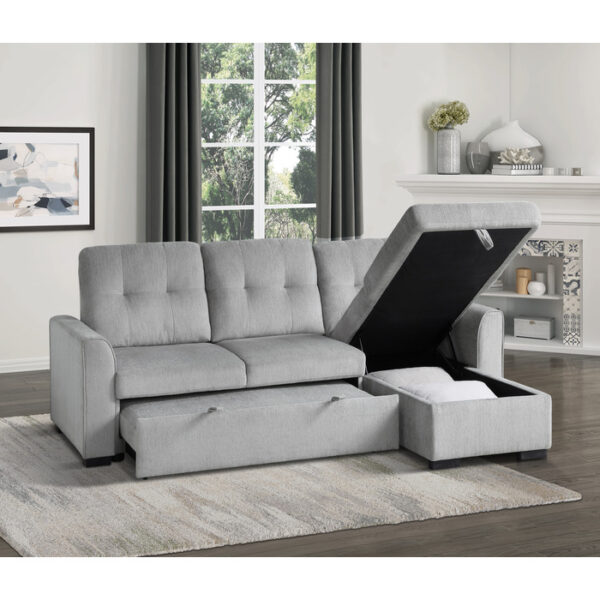9402GRY*SC 2-Piece Reversible Sectional...