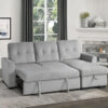 9402GRY Seating-Carolina Collection 2-Piece Reversible Sectional...