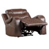 9405BR-PW Seating-Putnam Collection 2pc Set: Sofa, Love (Power)