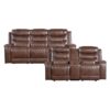 9405BR Seating-Putnam Collection 2PC SET: SOFA, LOVE