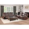 9405BR-3 Double Reclining Sofa with C...