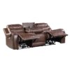 9405BR-PW Seating-Putnam Collection 2pc Set: Sofa, Love (Power)