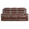 9405BR Seating-Putnam Collection 2PC SET: SOFA, LOVE