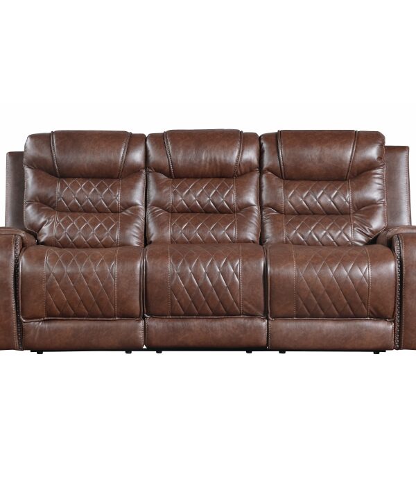 9405BR-3 Double Reclining Sofa with C...