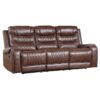 9405BR-3 Double Reclining Sofa with C...