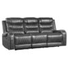 9405GY Seating-Putnam Collection 2pc Set: Sofa, Love