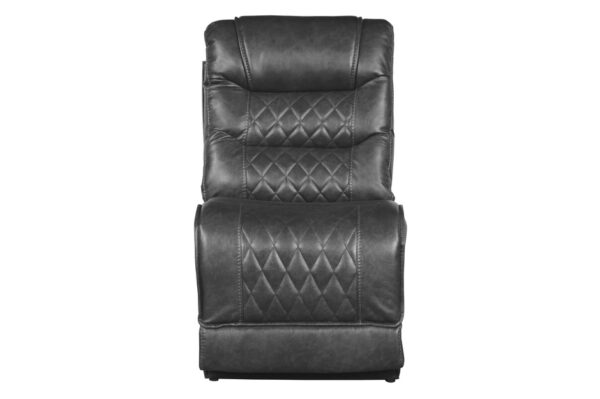 9405GY-SC Seating-Putnam Collection 6-Piece Modular Power Reclin...