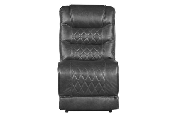 9405GY-SC Seating-Putnam Collection 6-Piece Modular Power Reclin...