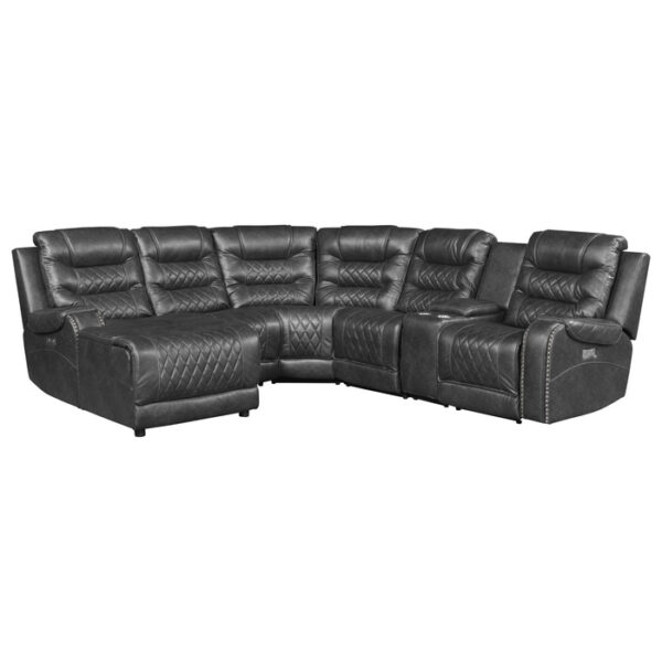 9405GY*6LCRR 6-Piece Modular Power Reclin...