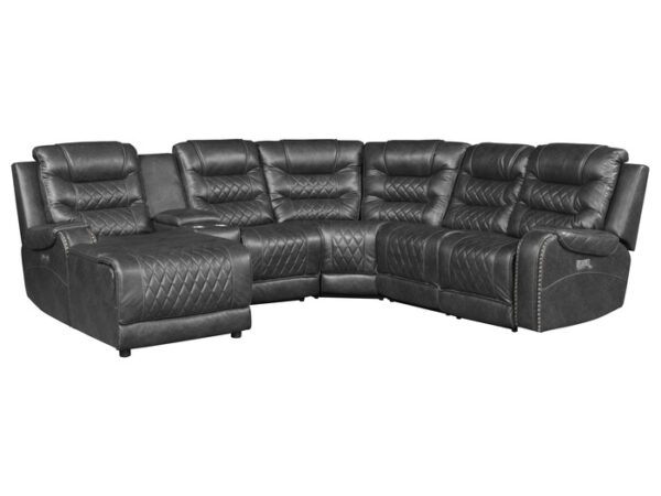 9405GY*6LCRR 6-Piece Modular Power Reclin...
