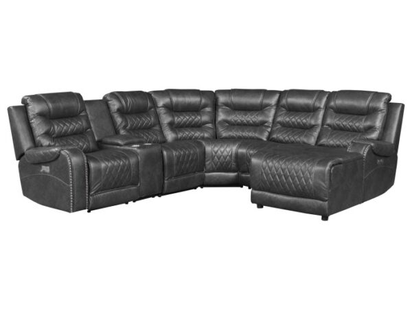 9405GY*6LRRC 6-Piece Modular Power Reclin...