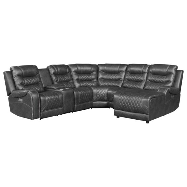 9405GY*6LRRC 6-Piece Modular Power Reclin...