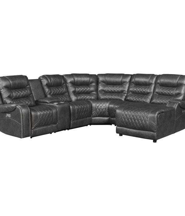 9405GY*6LRRC 6-Piece Modular Power Reclin...