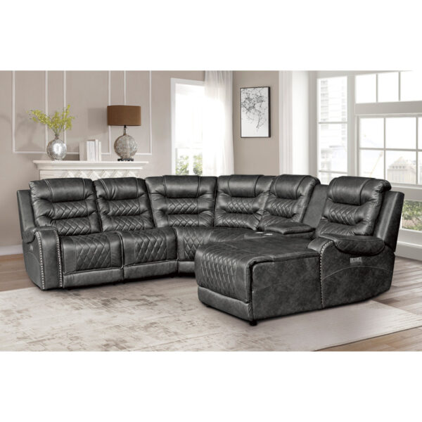 9405GY*6LRRC 6-Piece Modular Power Reclin...