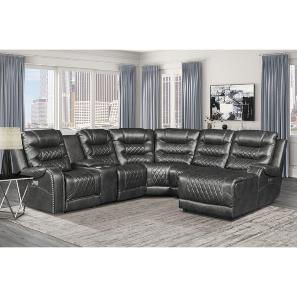 9405GY*6LRRC 6-Piece Modular Power Reclin...