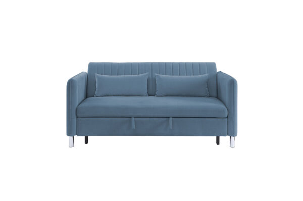 9406NBU Seating-Greenway Collection Convertible Studio Sofa with...