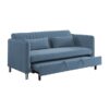 9406NBU Seating-Greenway Collection Convertible Studio Sofa with...